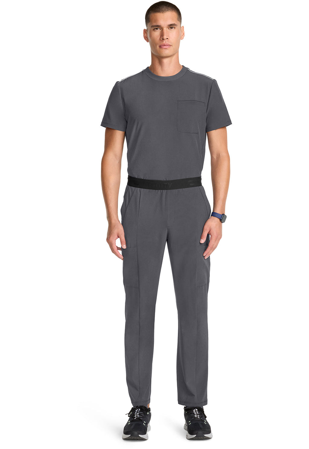 GNR8 IN013A Men's Straight Leg Pants Pewter Image