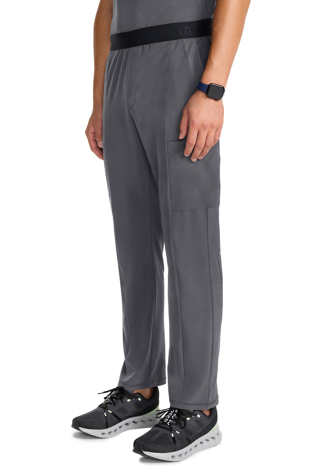 GNR8 IN013A Men's Straight Leg Pants Pewter Image