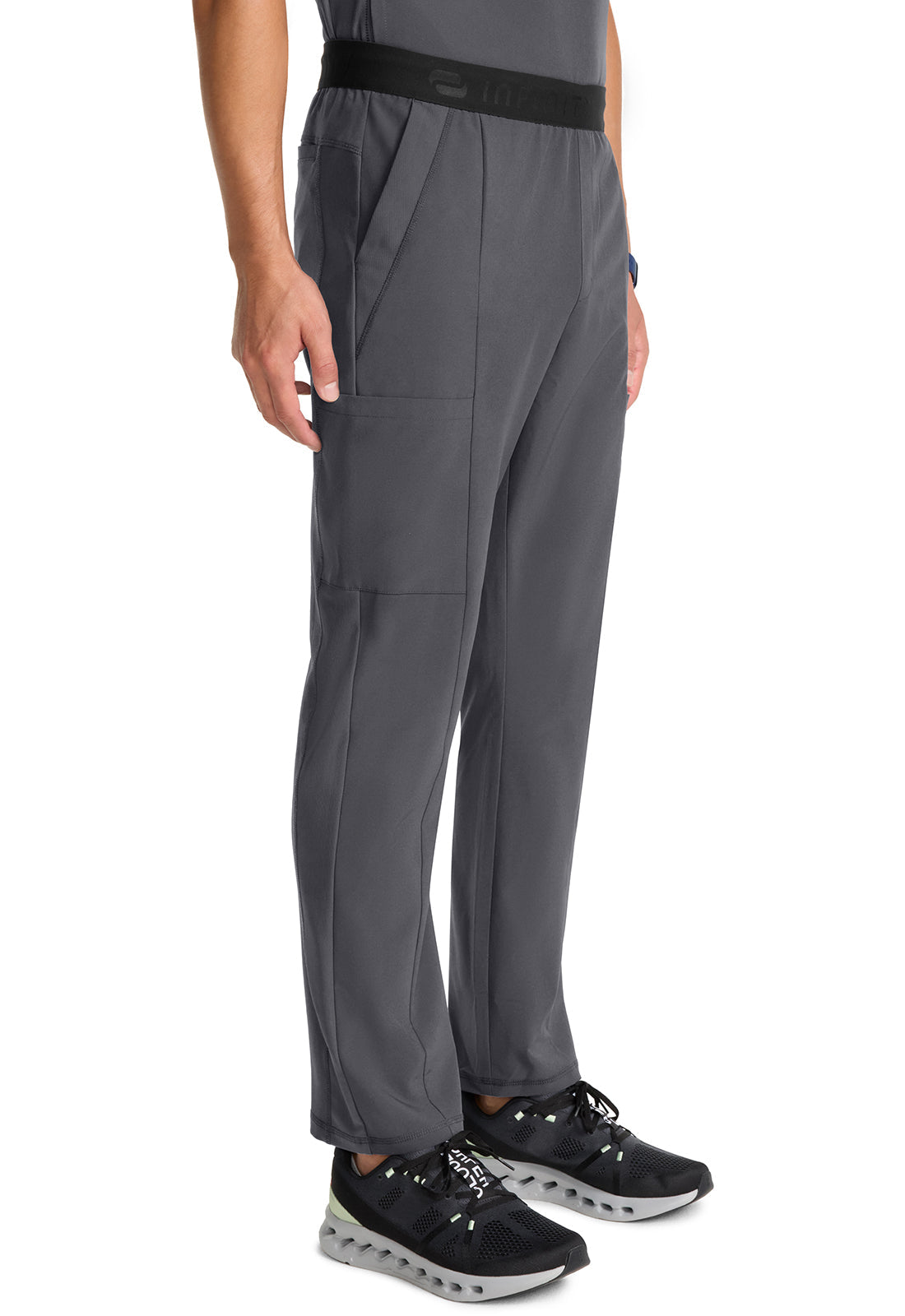 GNR8 IN013A Men's Straight Leg Pants Pewter Image