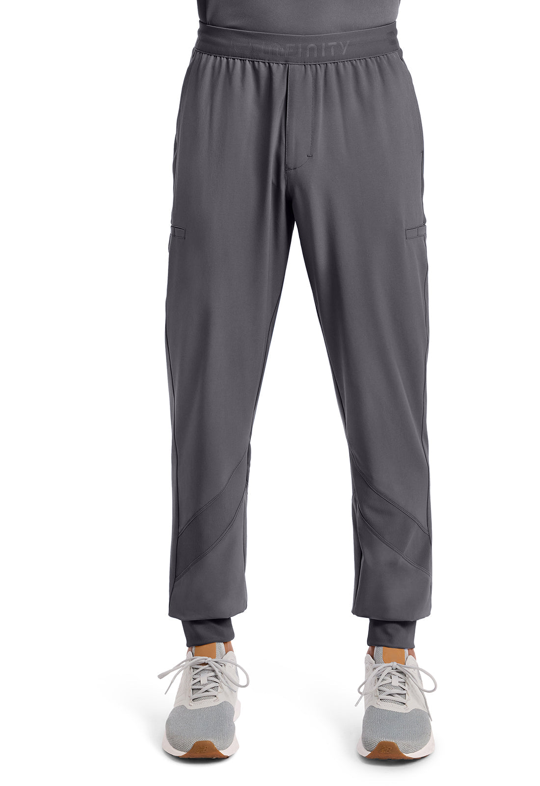 GNR8 IN016A Men's 5-Pocket Jogger Pants Pewter