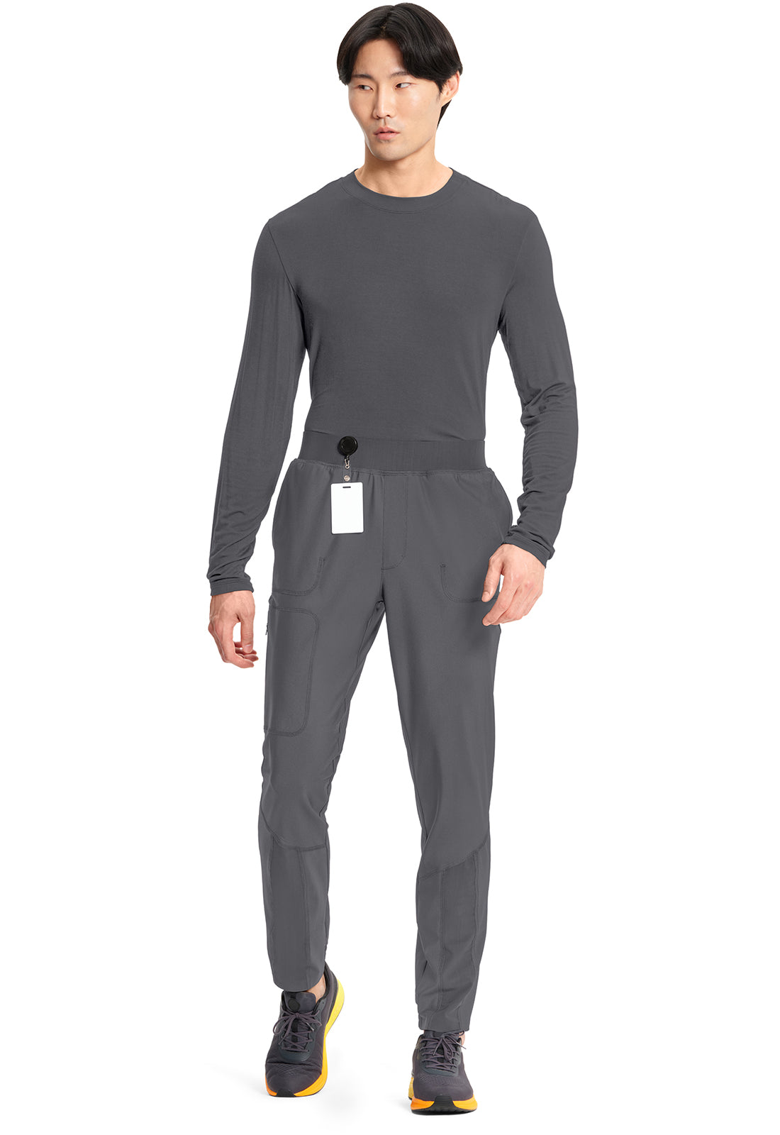 GNR8 Kinetic  IN022A Men's Natural Rise Hybrid Jogger Pewter