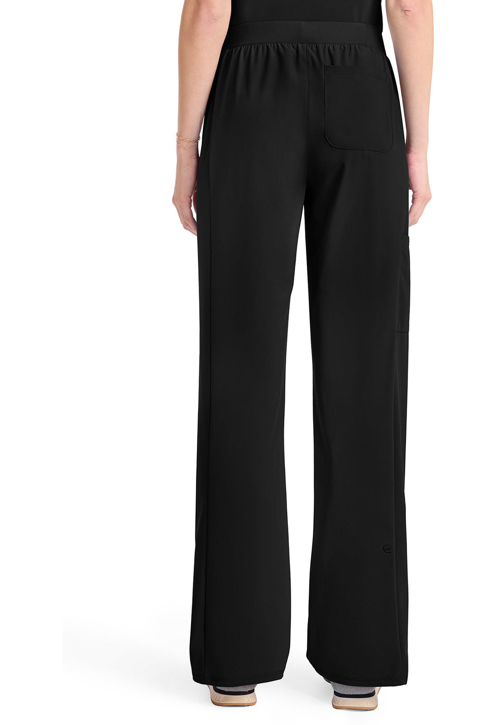 Pursuit IN023A Women's 4-Pocket Straight Leg Pants Black