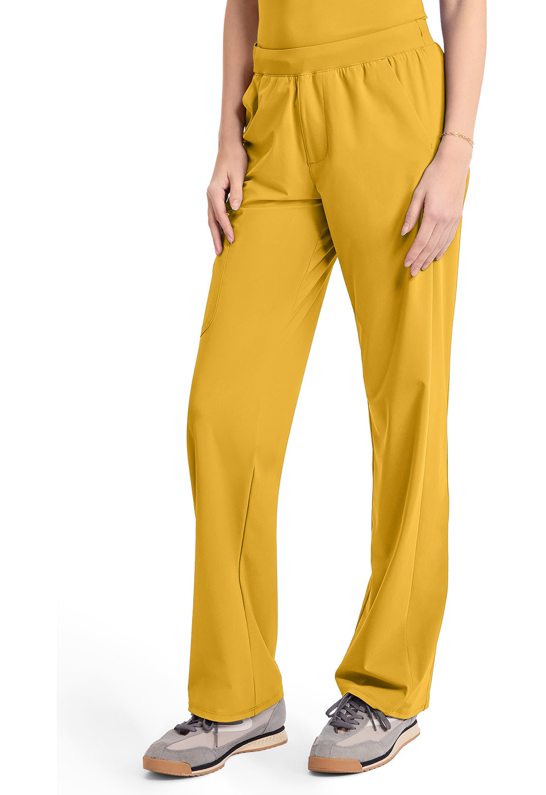 Pursuit IN023A Women's 4-Pocket Straight Leg Pants Butterscotch