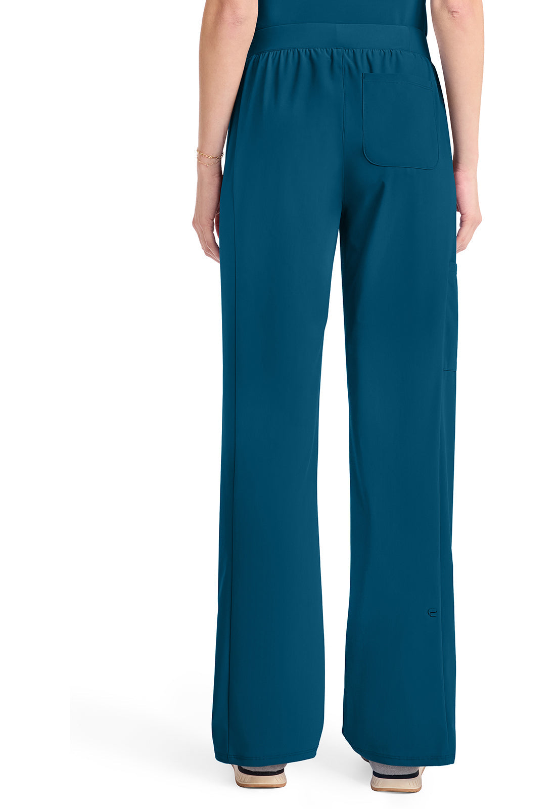 Pursuit IN023A Women's 4-Pocket Straight Leg Pants Caribbean Blue