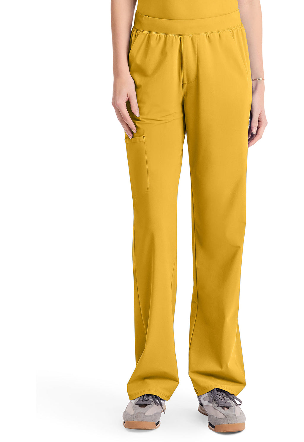 Pursuit IN023A Women's 4-Pocket Straight Leg Pants Butterscotch