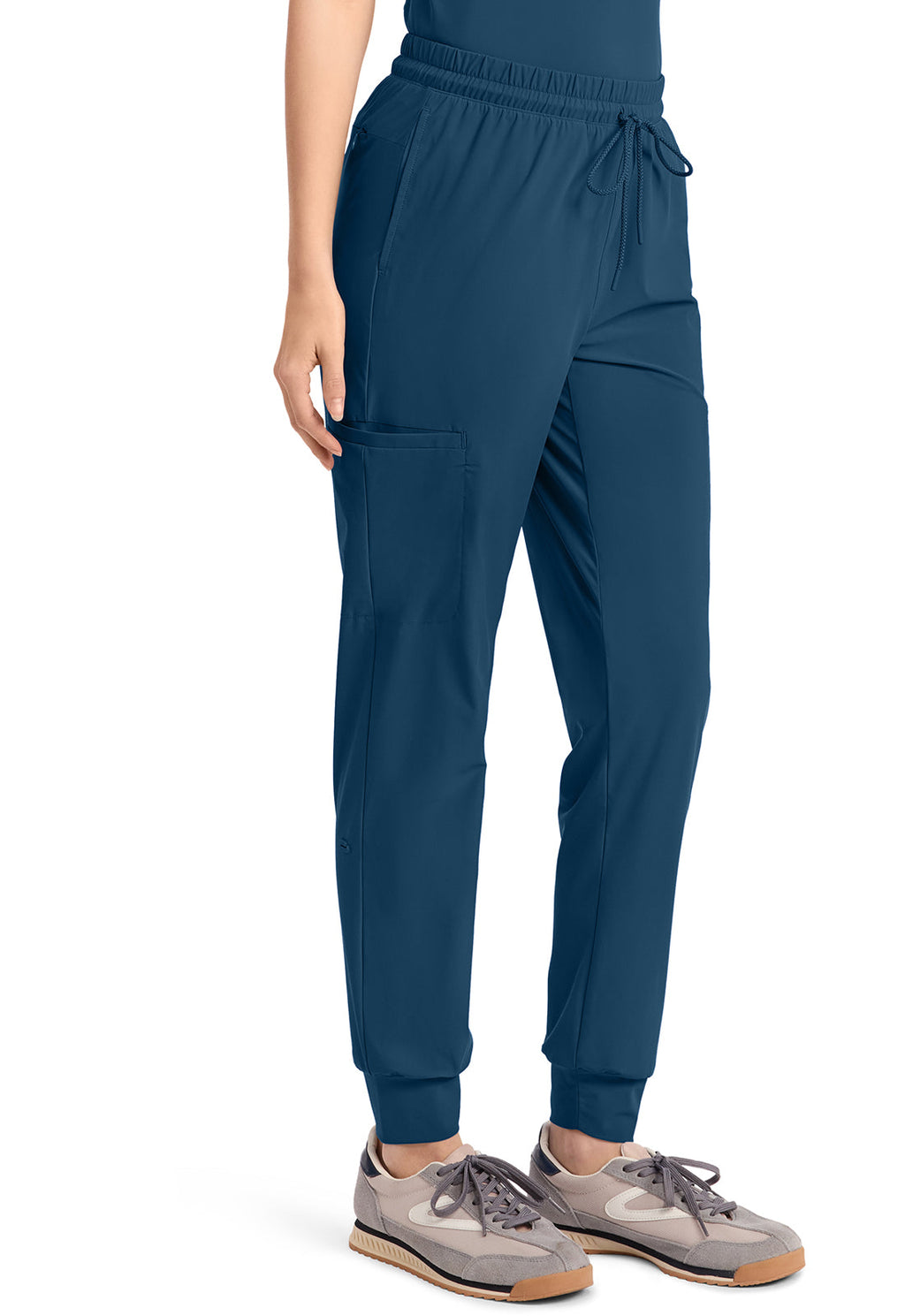 Pursuit IN024A Women's 5-Pocket Jogger Pants Caribbean Blue