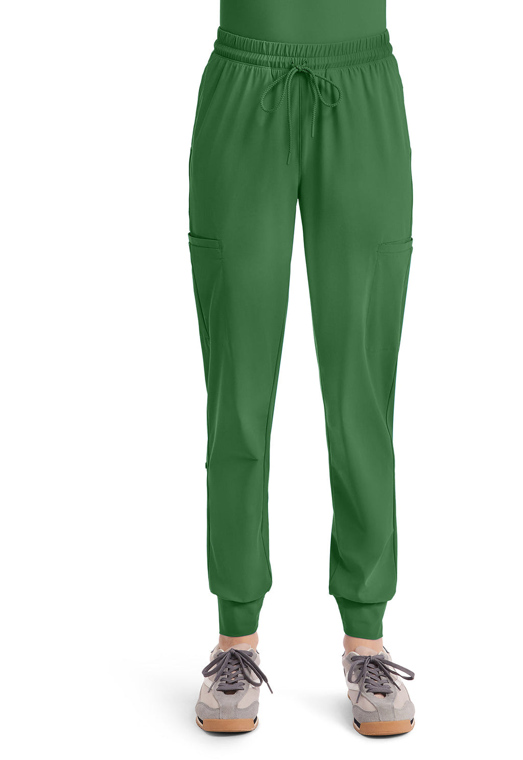 Pursuit IN024A Women's 5-Pocket Jogger Pants Retro Green