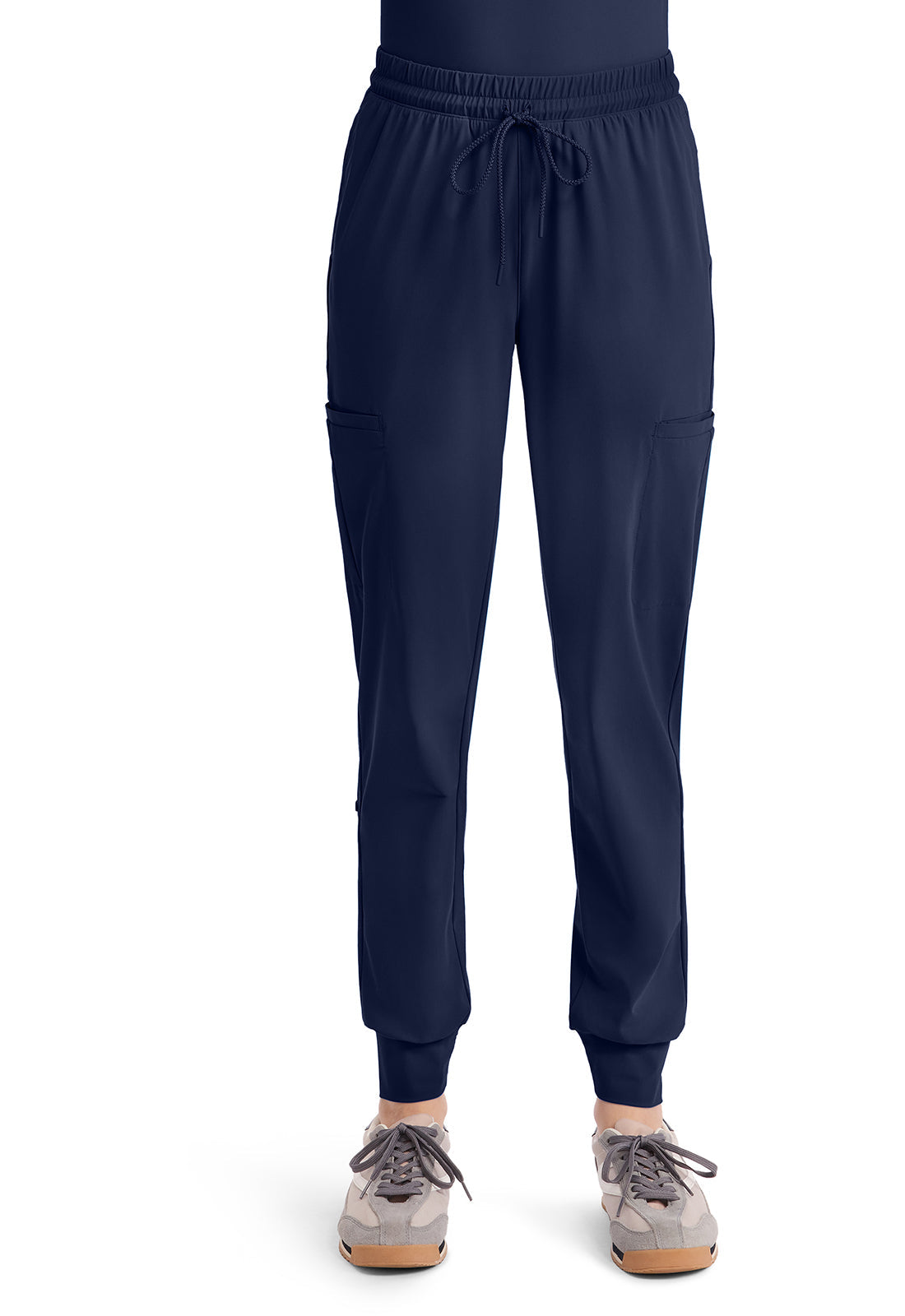 Pursuit IN024A Women's 5-Pocket Scrub Joggers Navy