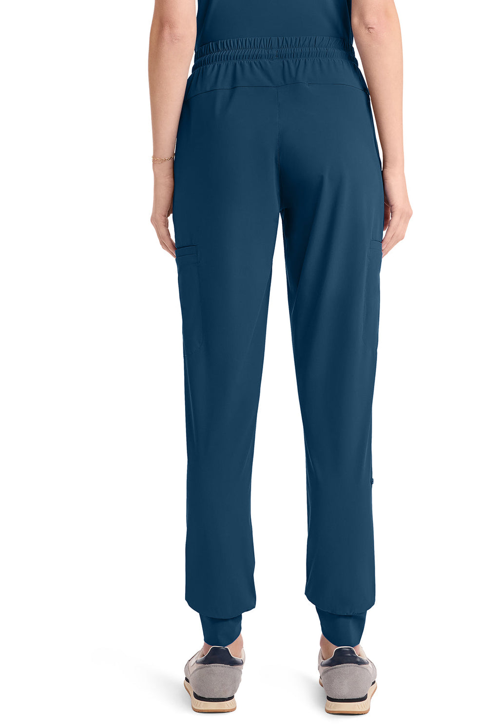 Pursuit IN024A Women's 5-Pocket Jogger Pants Caribbean Blue