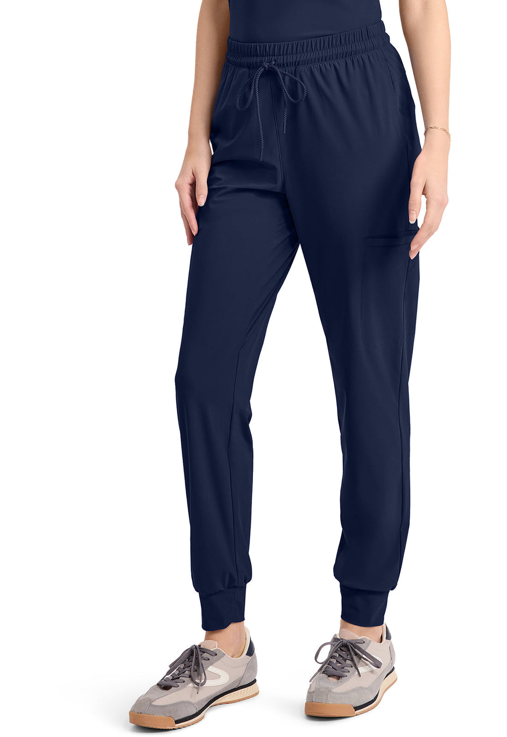 Pursuit IN024A Women's 5-Pocket Scrub Joggers Navy