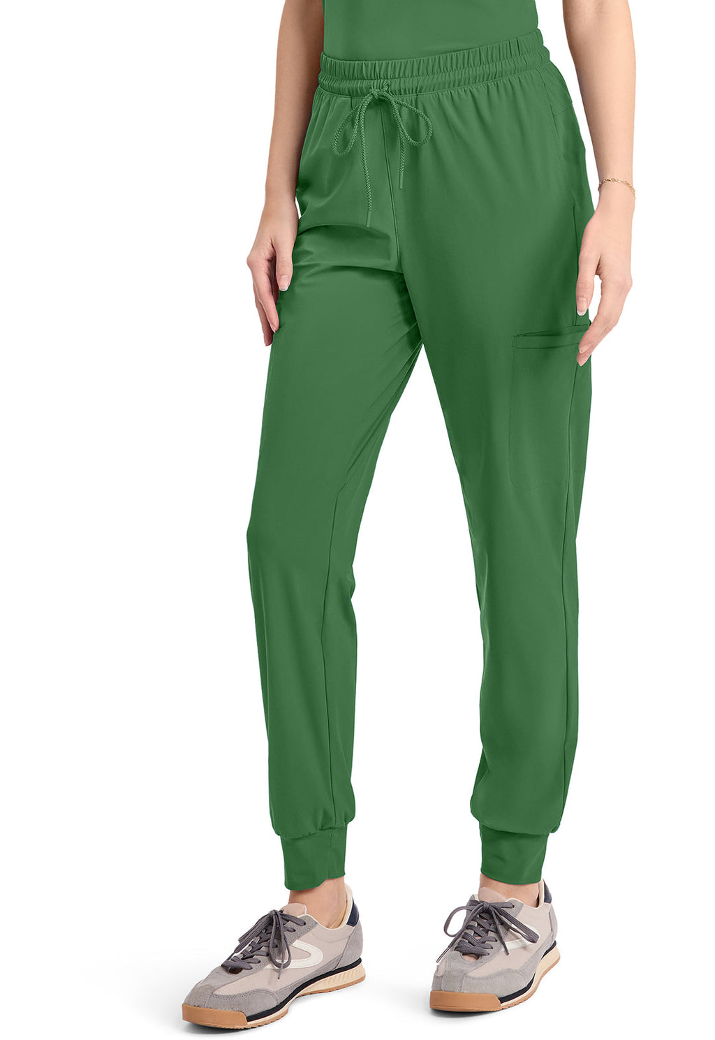 Pursuit IN024A Women's 5-Pocket Jogger Pants Retro Green