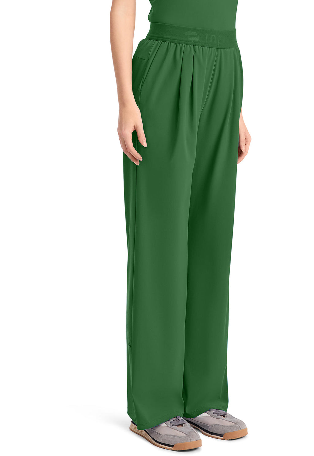 Pursuit IN025A Women's 3-Pocket Wide Leg Pants Retro Green