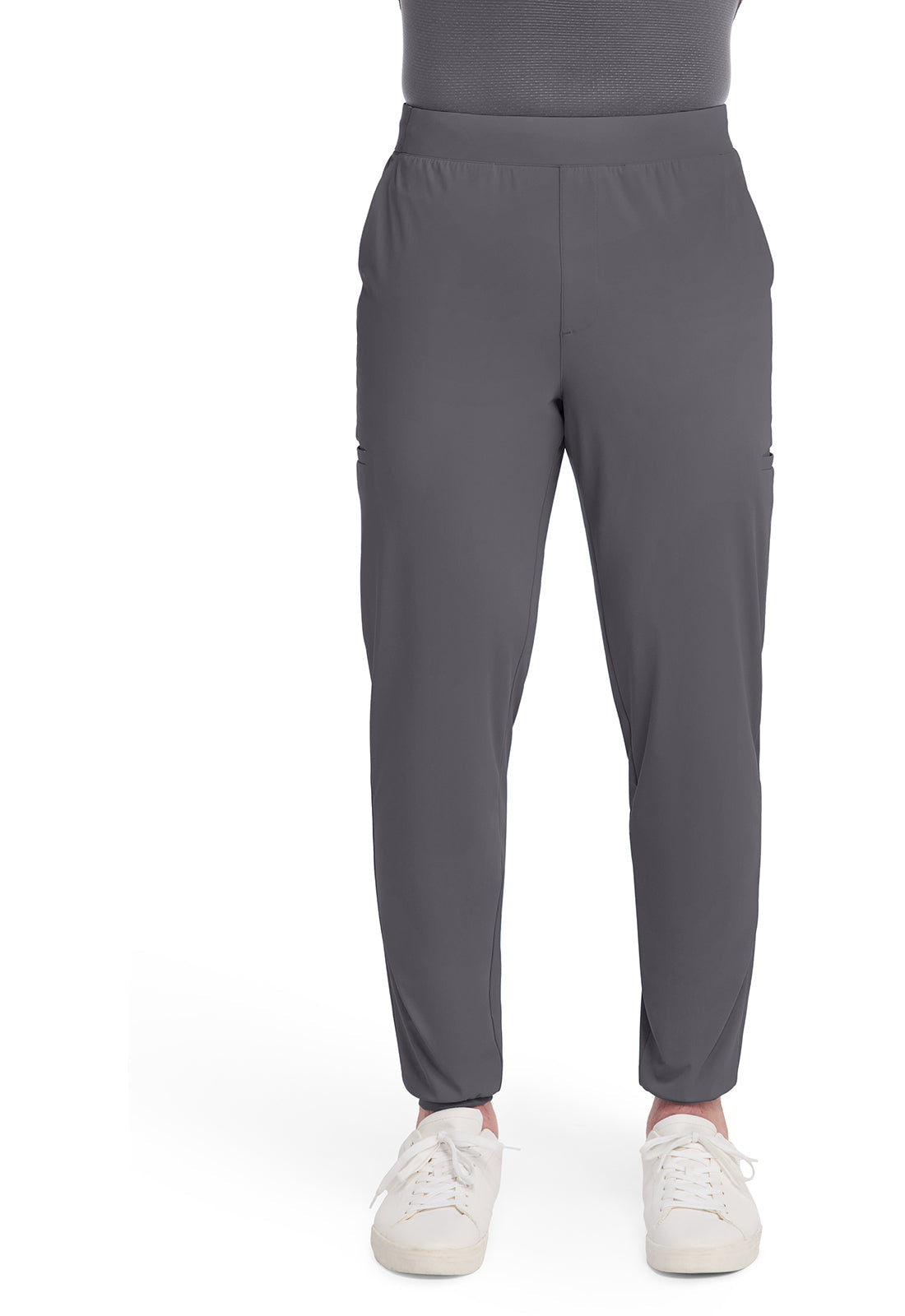 Pursuit IN027A Men's 5-Pocket Jogger Scrub Pants Pewter