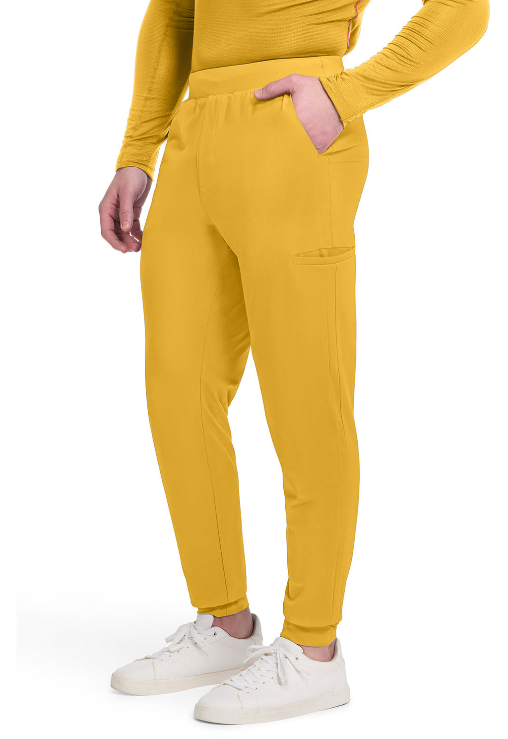 Pursuit IN027A Men's 5-Pocket Jogger Pants Butterscotch