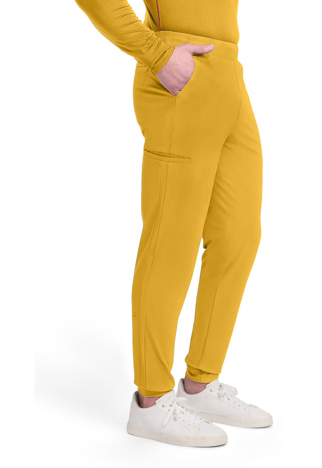 Pursuit IN027A Men's 5-Pocket Jogger Pants Butterscotch