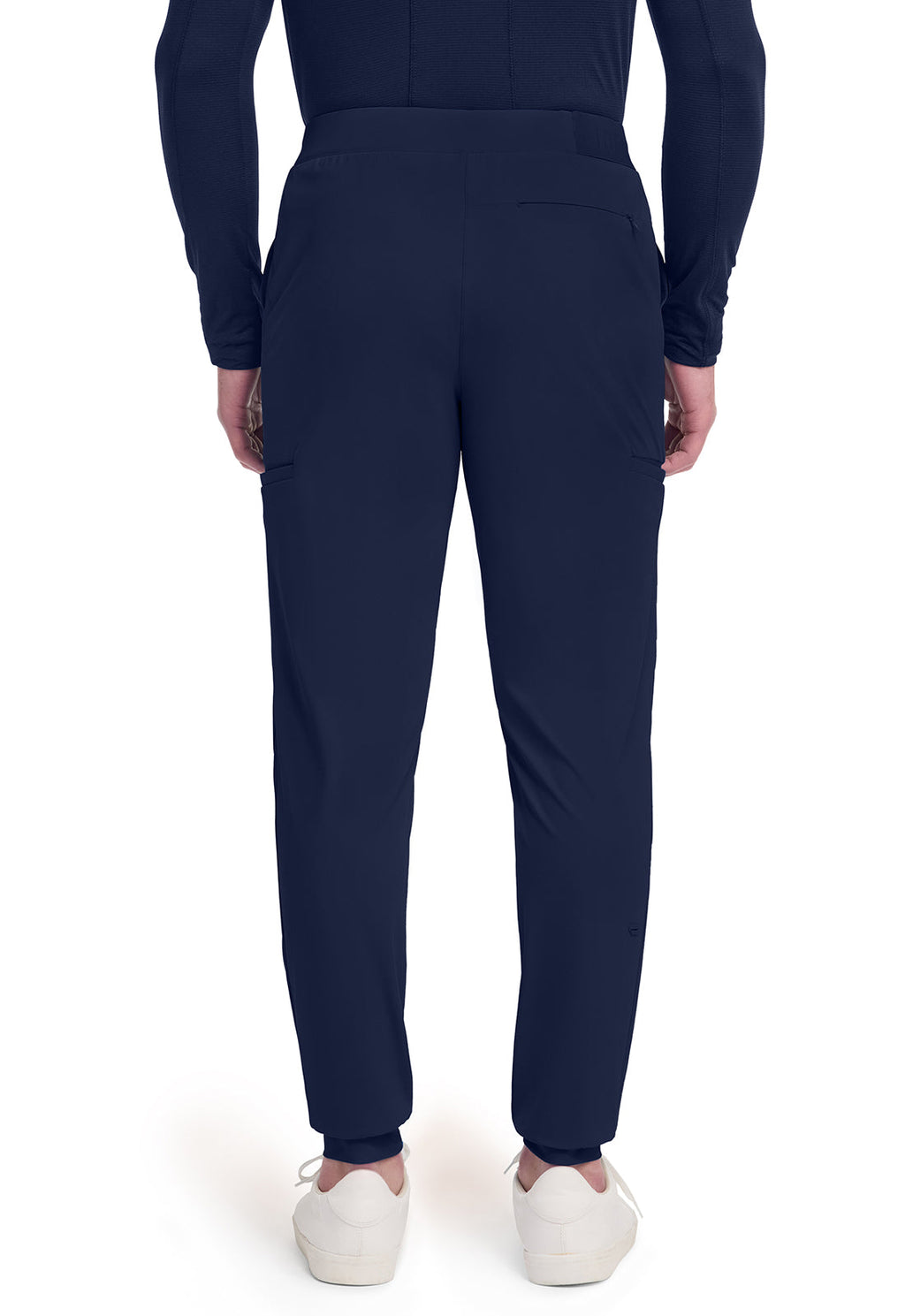 Pursuit IN027A Men's 5-Pocket Jogger Scrub Pants Navy