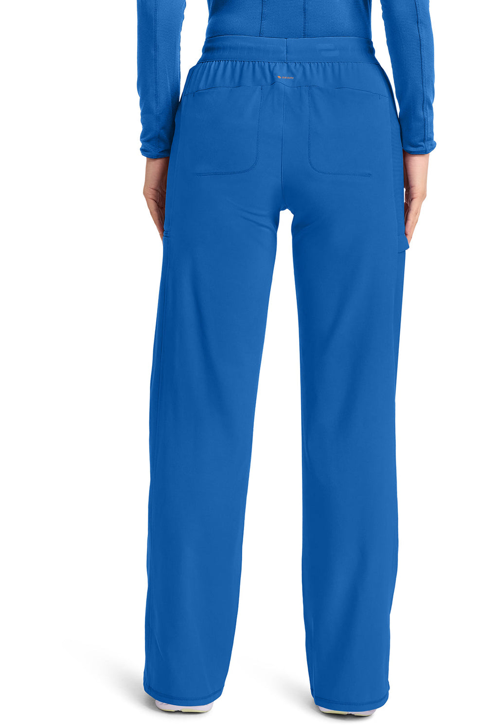 GNR8 IN028A Women's 6-Pocket Wide Leg Pants Royal