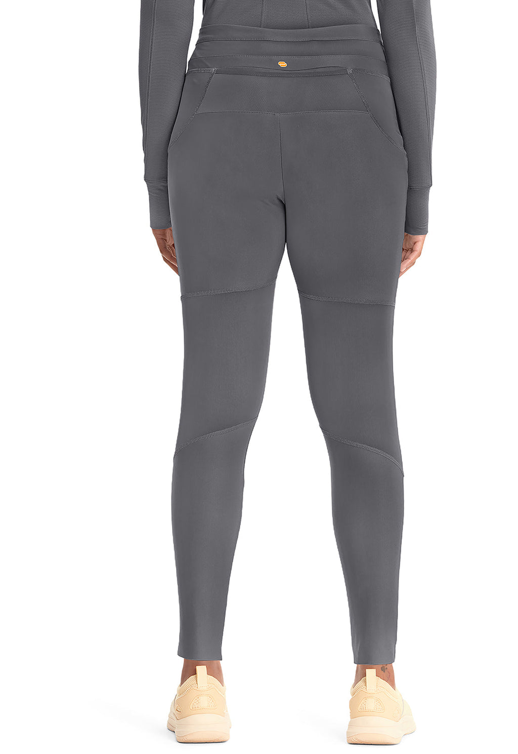 GNR8 Kinetic  IN106A Knit Natural Rise Legging Pewter