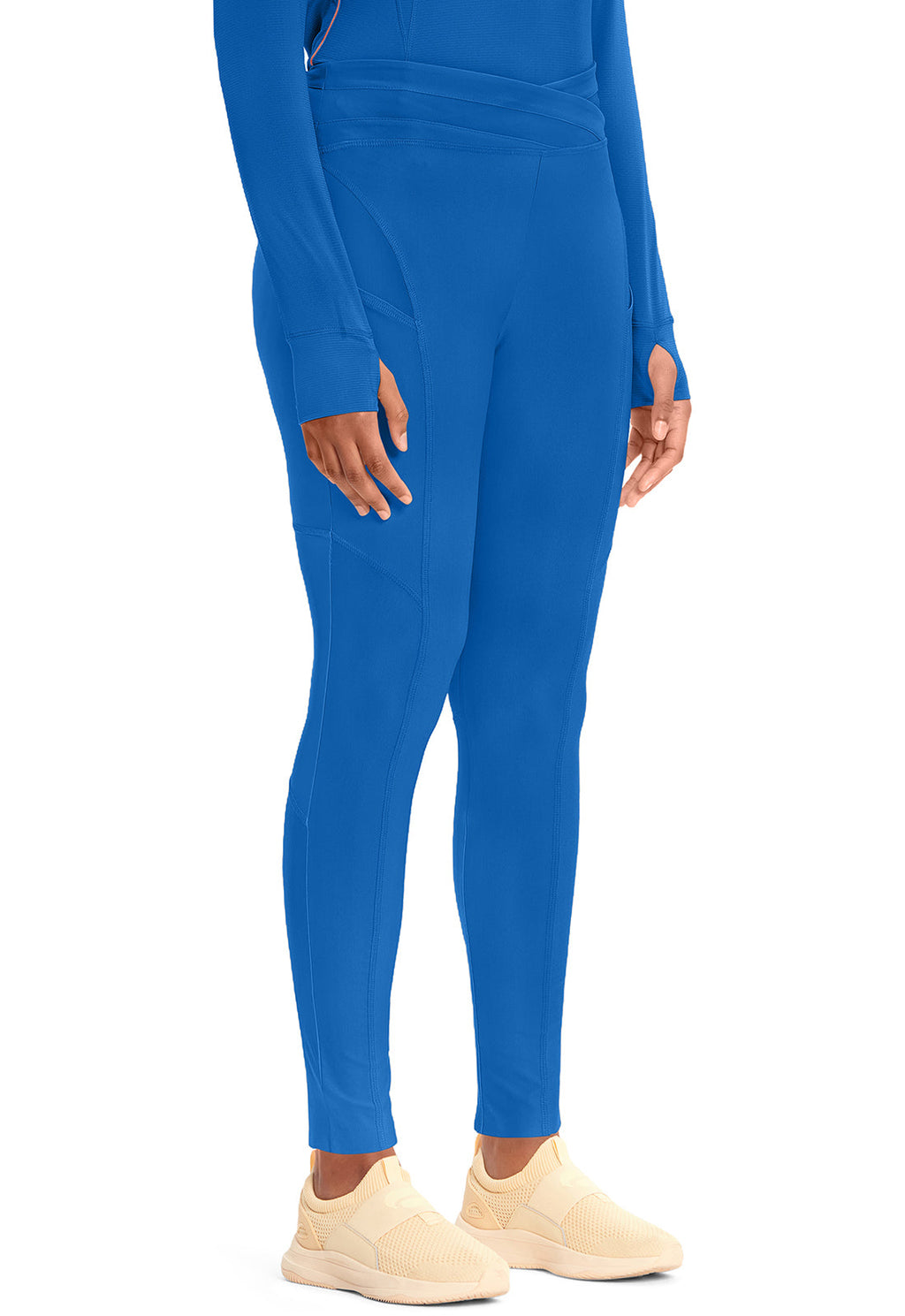Kinetic IN106A Knit Natural Rise Legging Royal Image