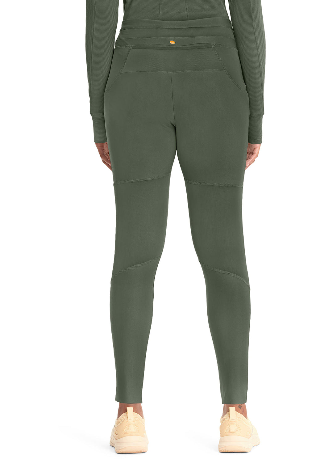 Kinetic IN106A Knit Natural Rise Legging Sap Green Image