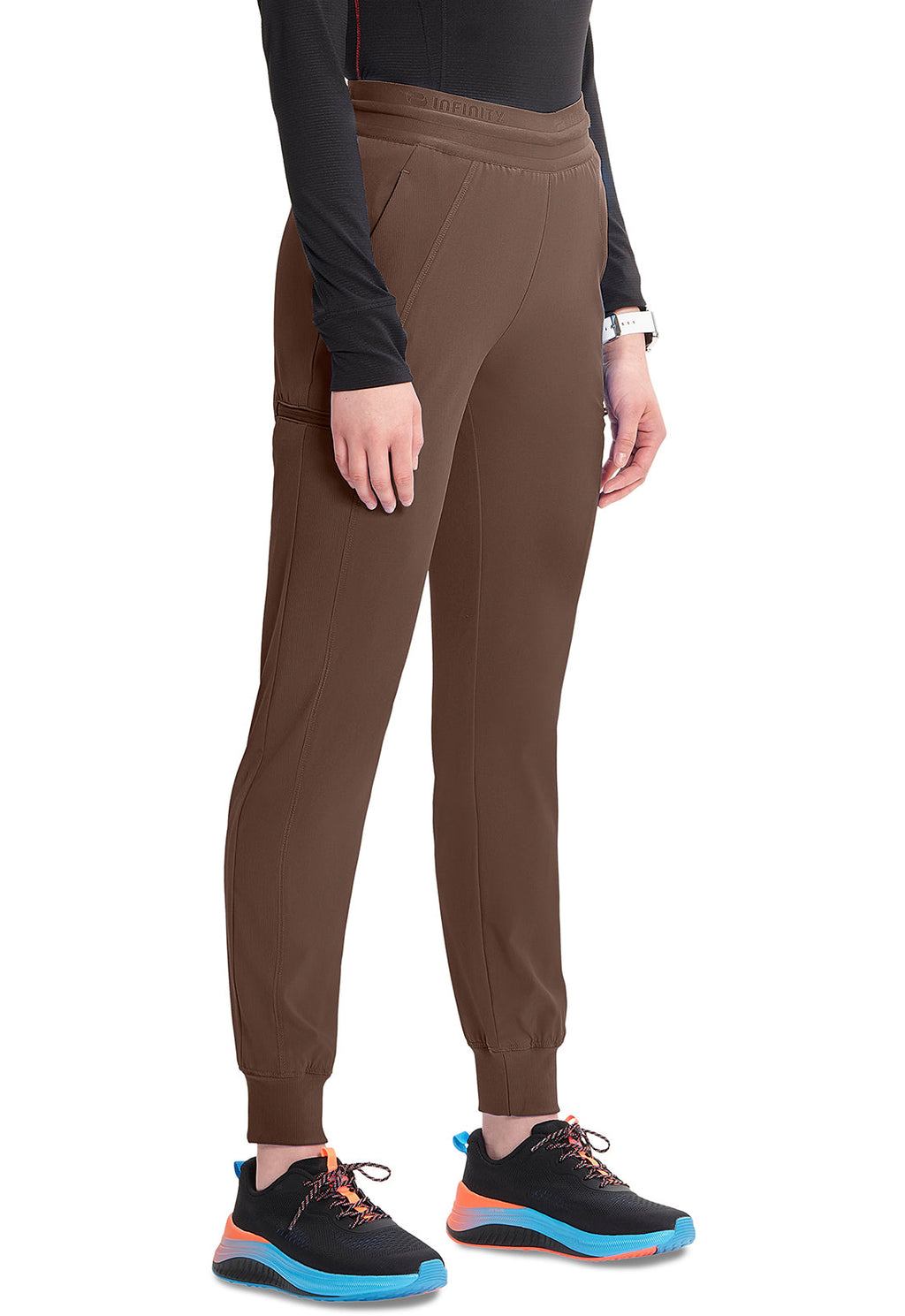 Classics IN122A Mid Rise Jogger Espresso Express