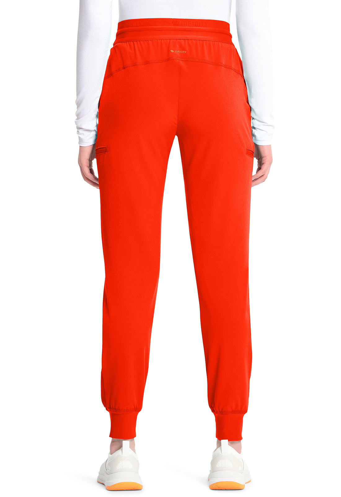 GNR8 IN122A Mid Rise Jogger Vivid Orange
