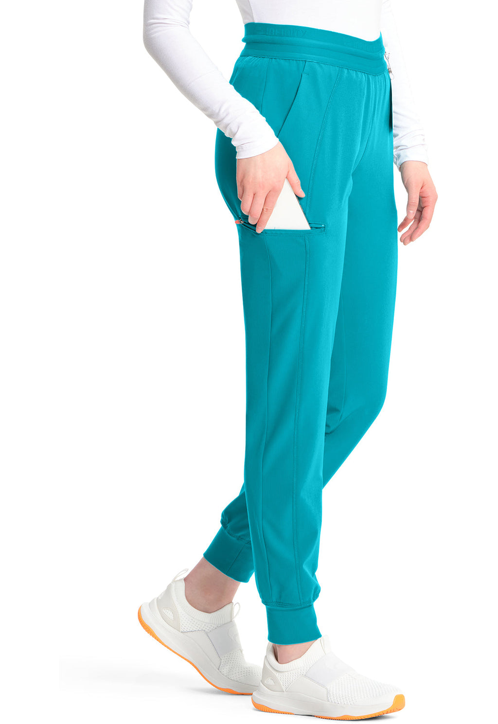 GNR8 IN122A Mid Rise Jogger Aquaturque