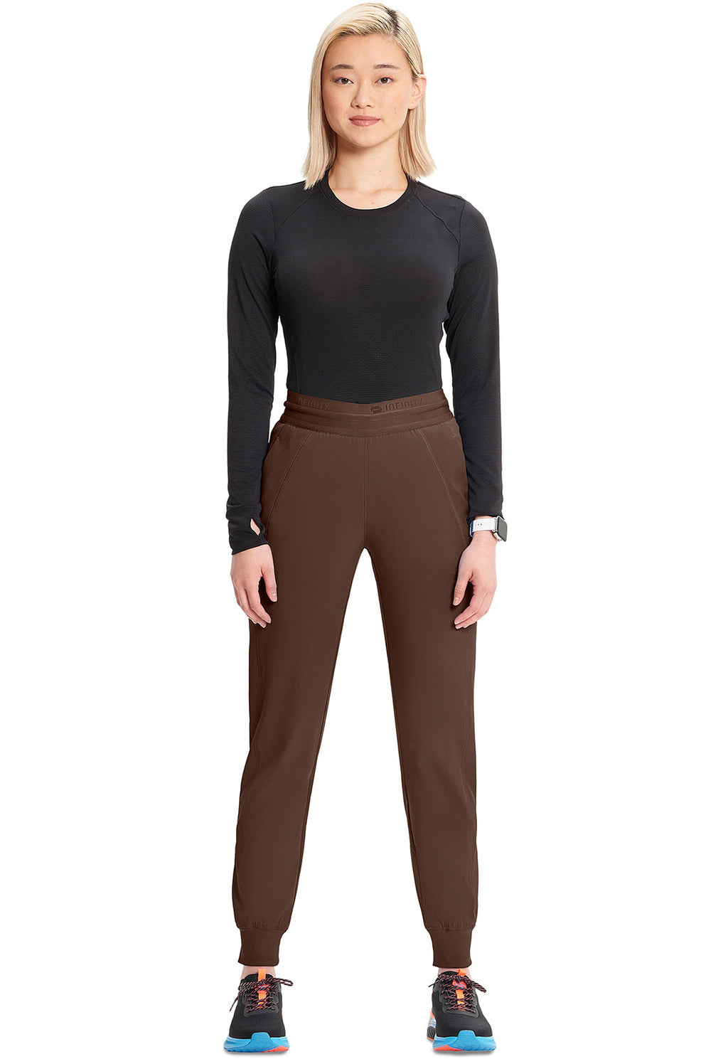 GNR8 IN122A Mid Rise Jogger Espresso Express