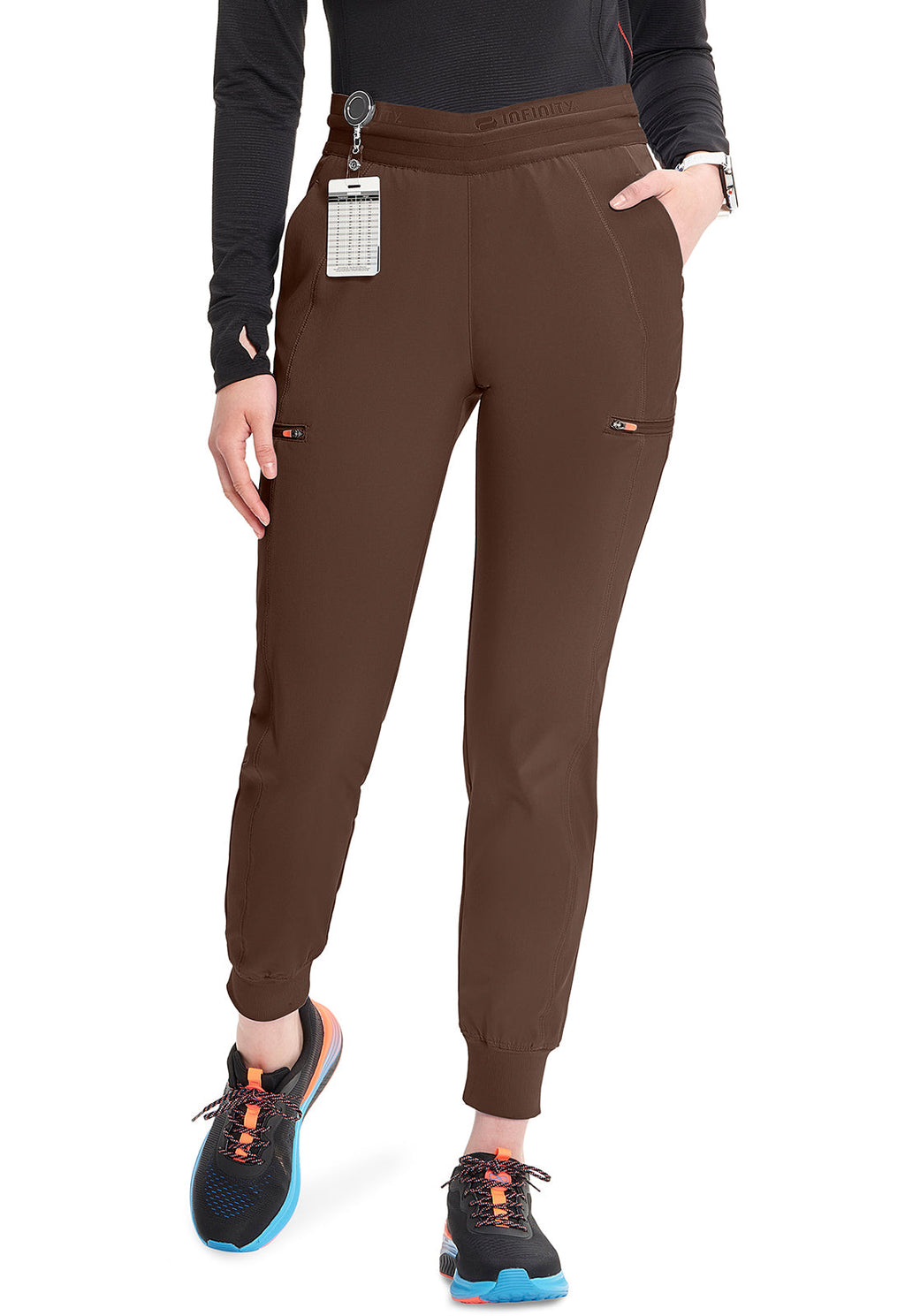 GNR8 IN122A Mid Rise Jogger Espresso Express