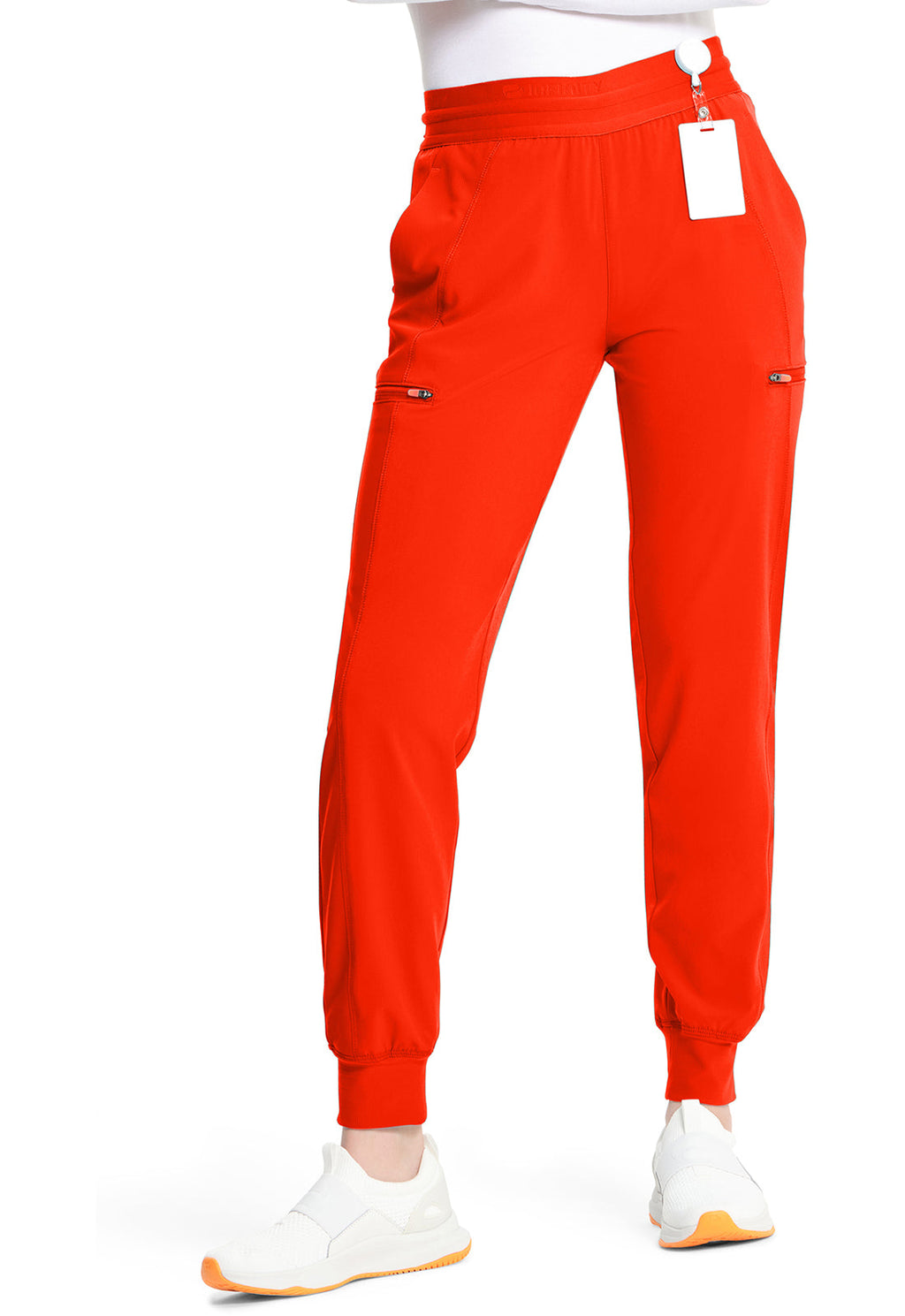 GNR8 IN122A Mid Rise Jogger Vivid Orange