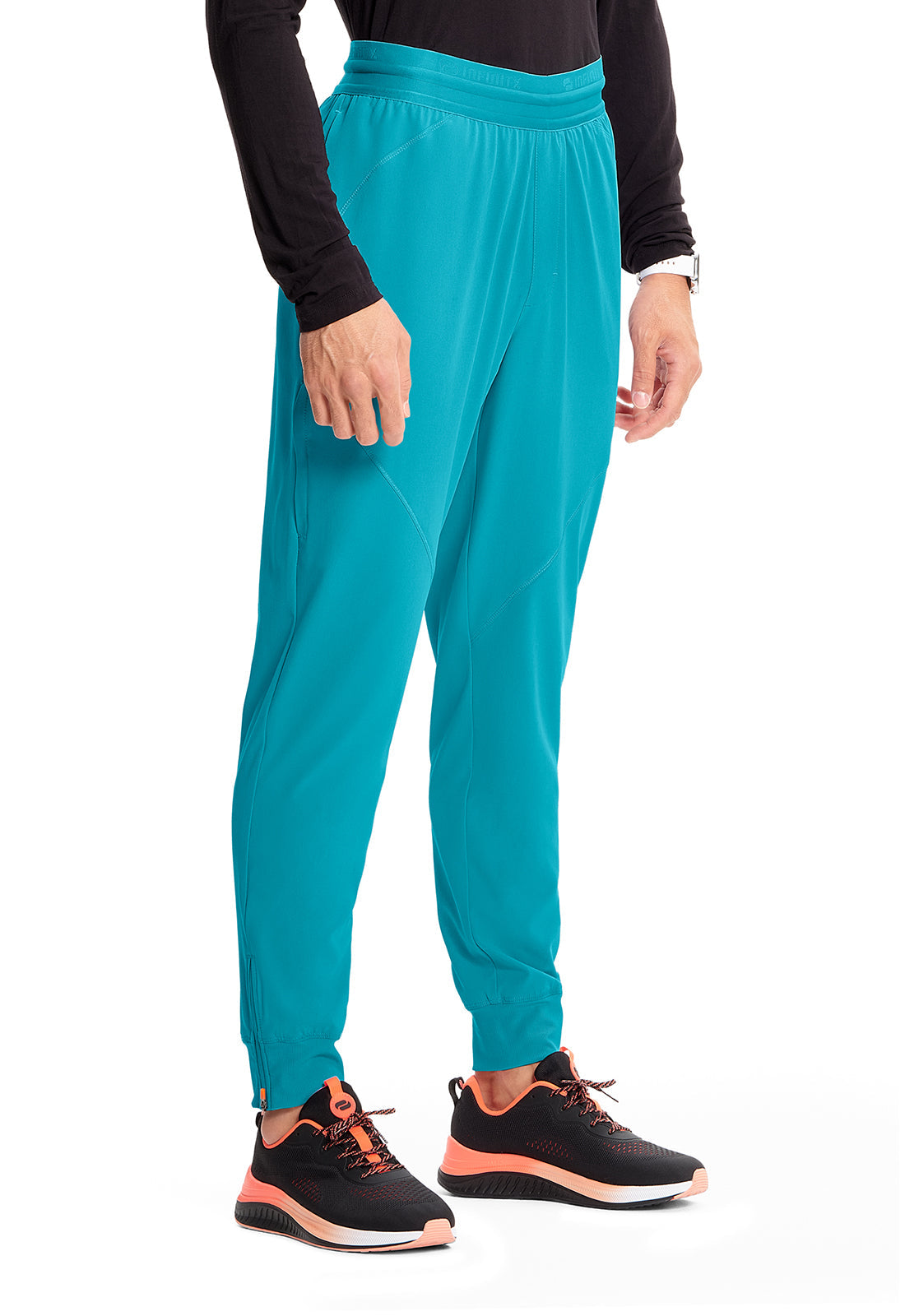 GNR8 IN204A Men's Mid Rise Jogger Aquaturque