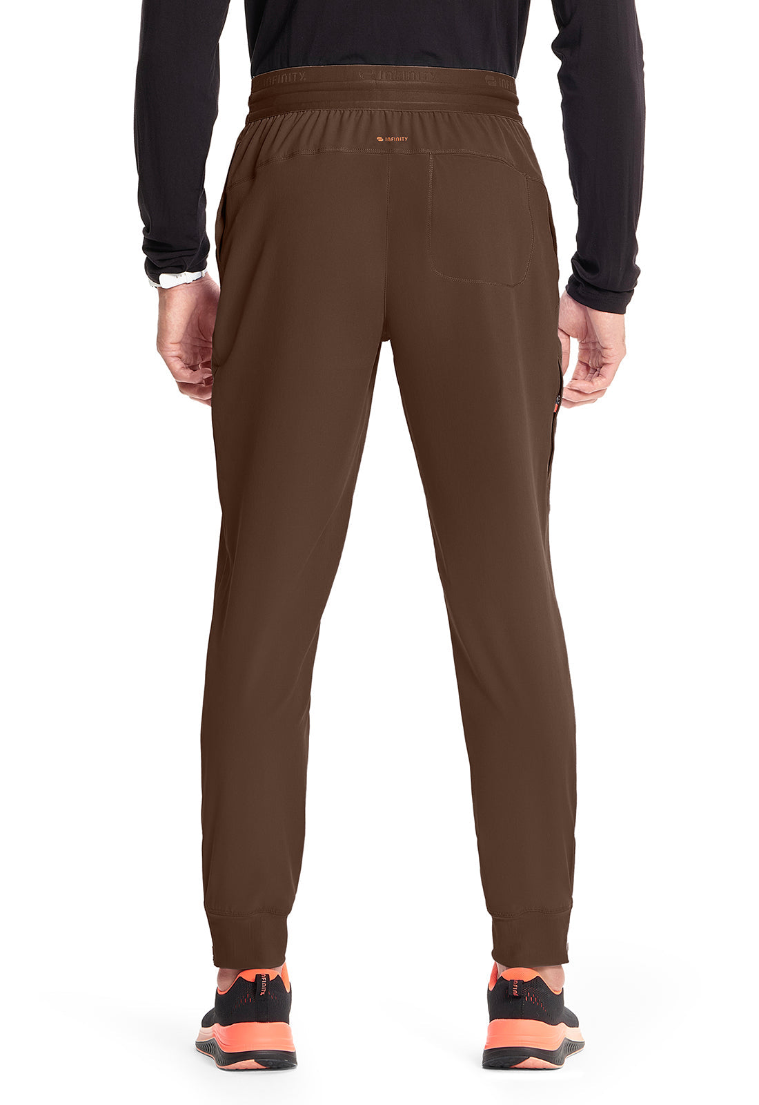 GNR8 IN204A Men's Mid Rise Jogger Espresso Express