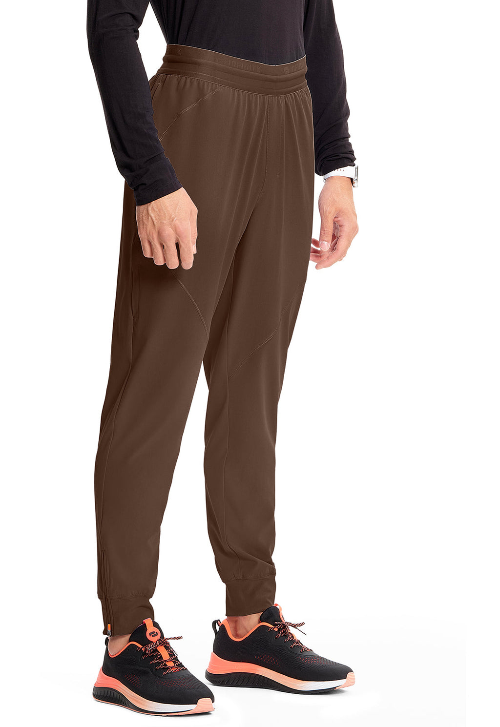 GNR8 IN204A Men's Mid Rise Jogger Espresso Express