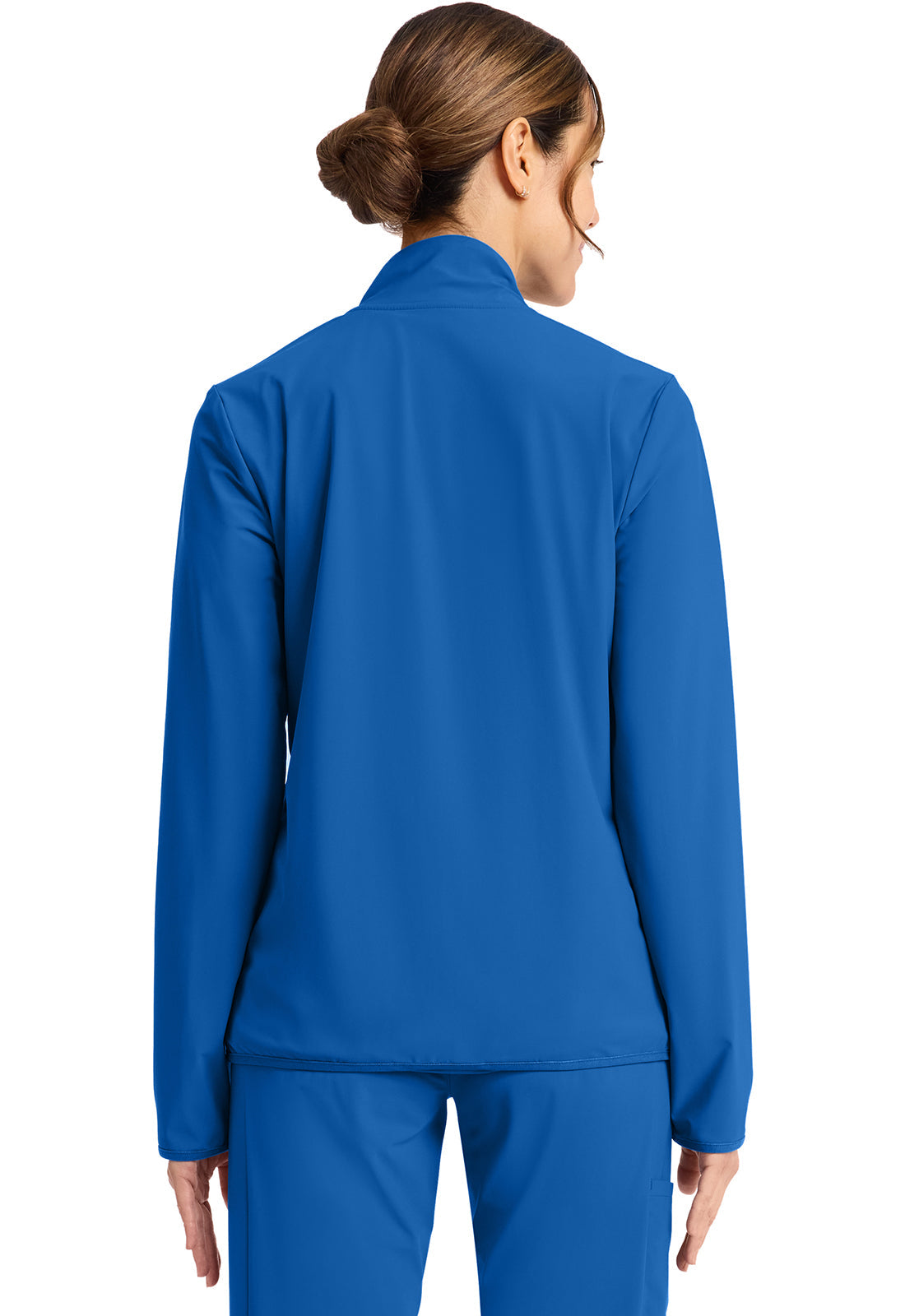 Classics IN525A Women's 3-Pocket Warm-up Jacket Royal