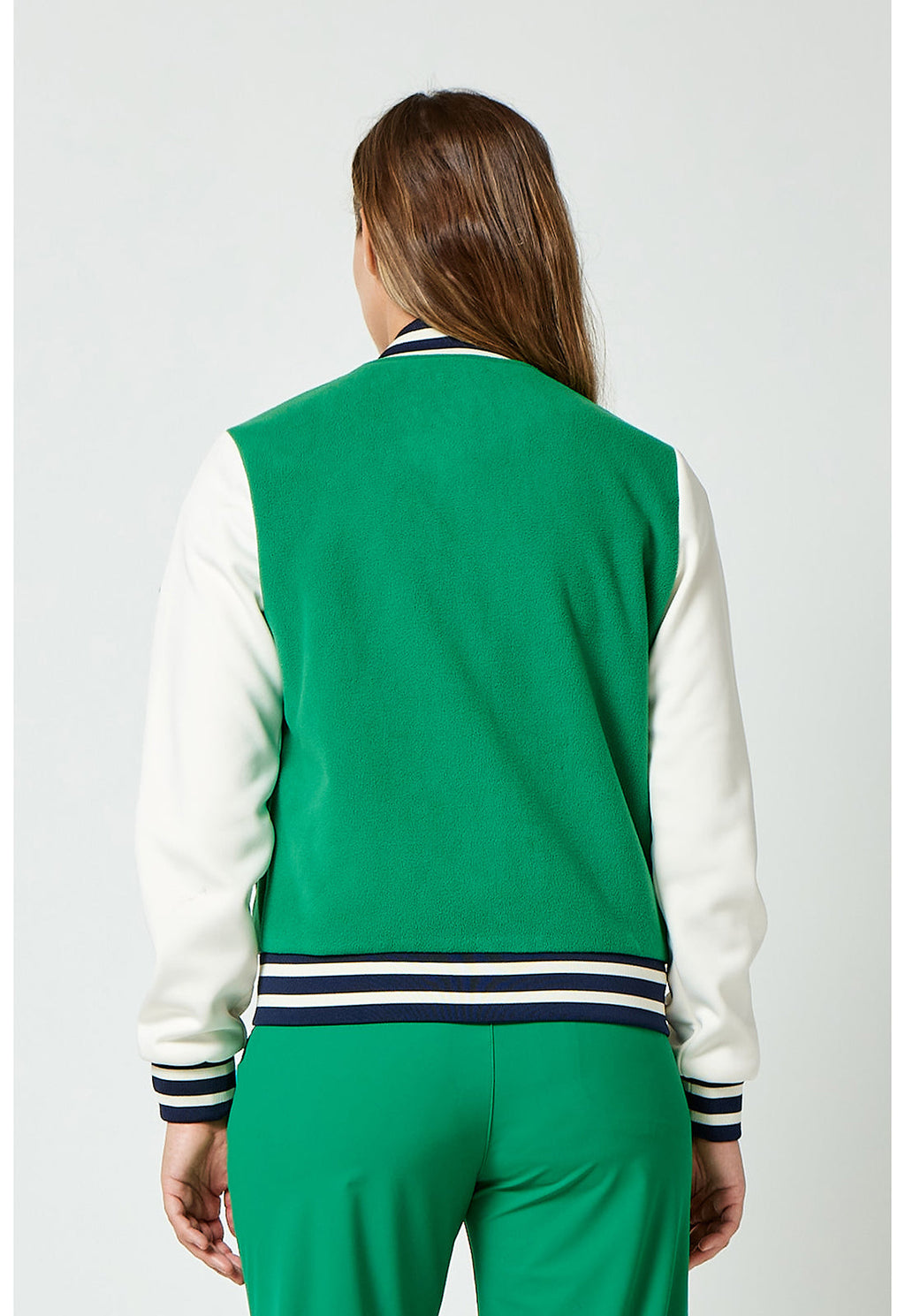 Pursuit IN526 Women's 3-Pocket Sport Bomber Jacket Retro Green
