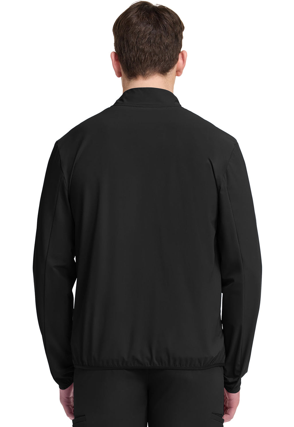 Pursuit IN527A Men's 3-Pocket Warm-up Jacket Black