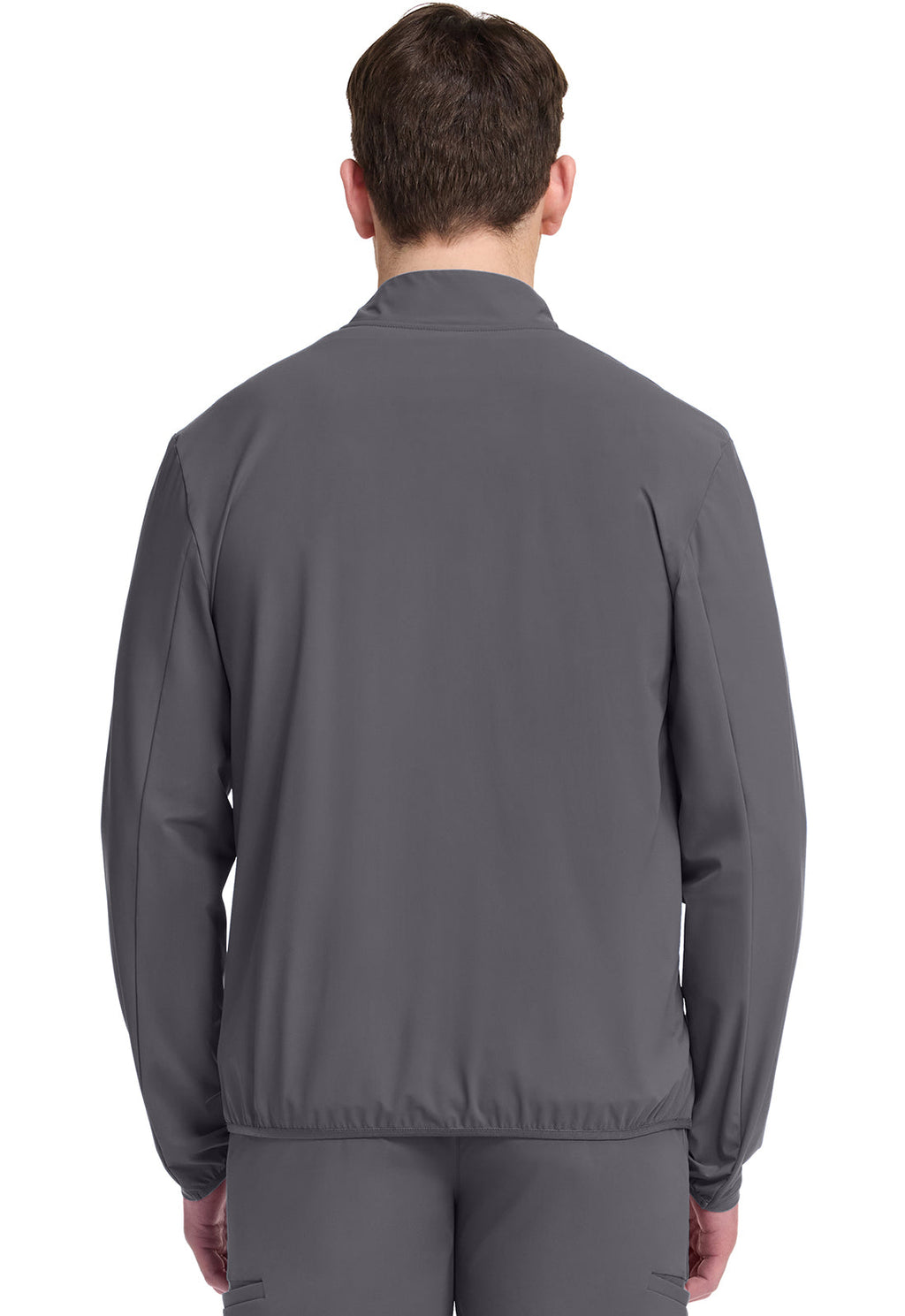 Pursuit IN527A Men's 3-Pocket Warm-up Jacket Pewter
