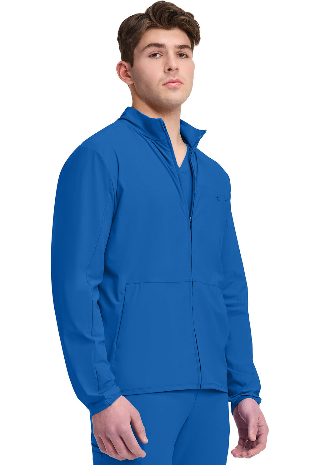Pursuit IN527A Men's 3-Pocket Warm-up Jacket Royal