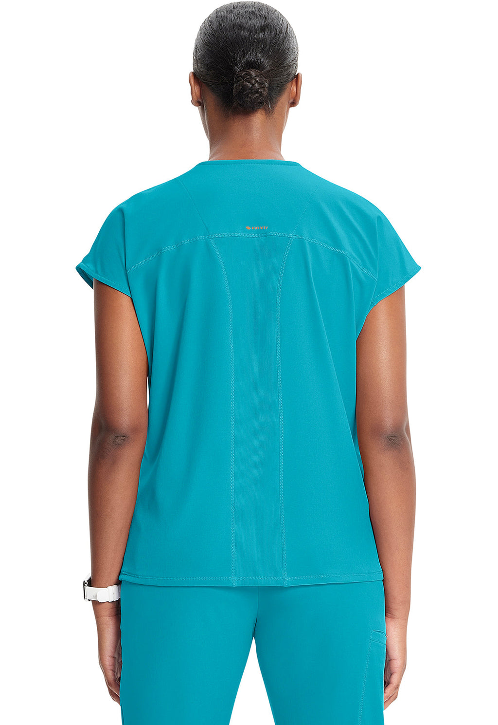 GNR8 IN622A Henley Top Aquaturque