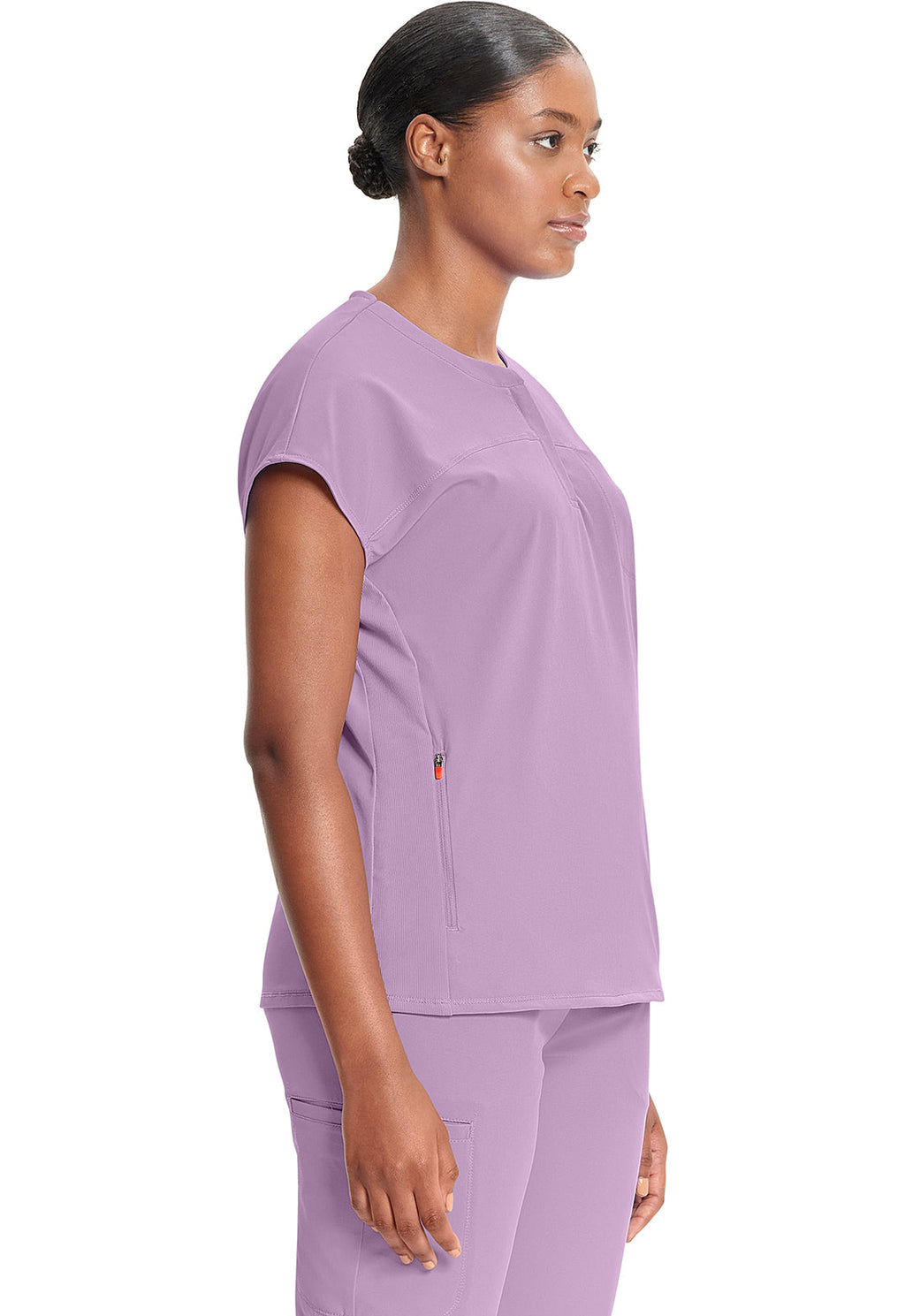 GNR8 IN622A Henley Top Livewire Lilac