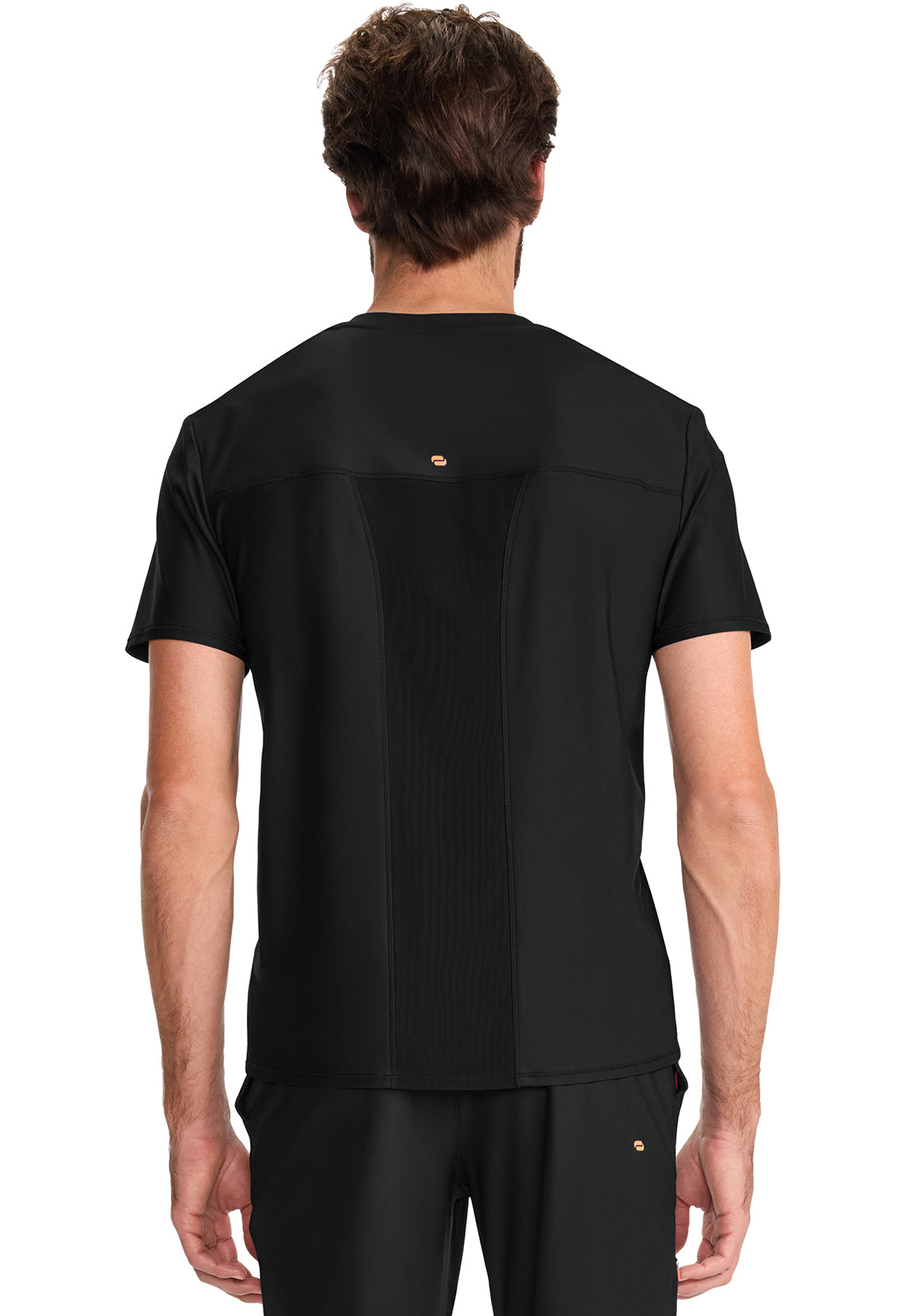 GNR8 Kinetic IN626A Men's Tuck-in Crew Neck Top Black