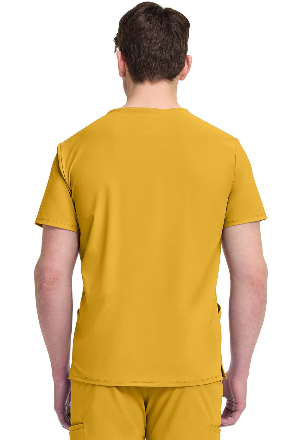 Pursuit IN651A Men's 3 Pocket V-Neck Top Butterscotch
