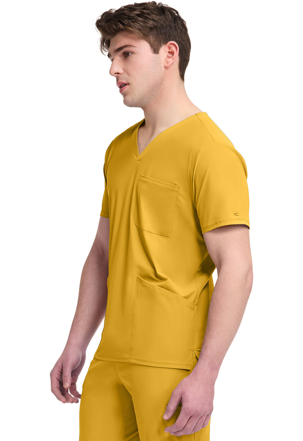 Pursuit IN651A Men's 3 Pocket V-Neck Top Butterscotch