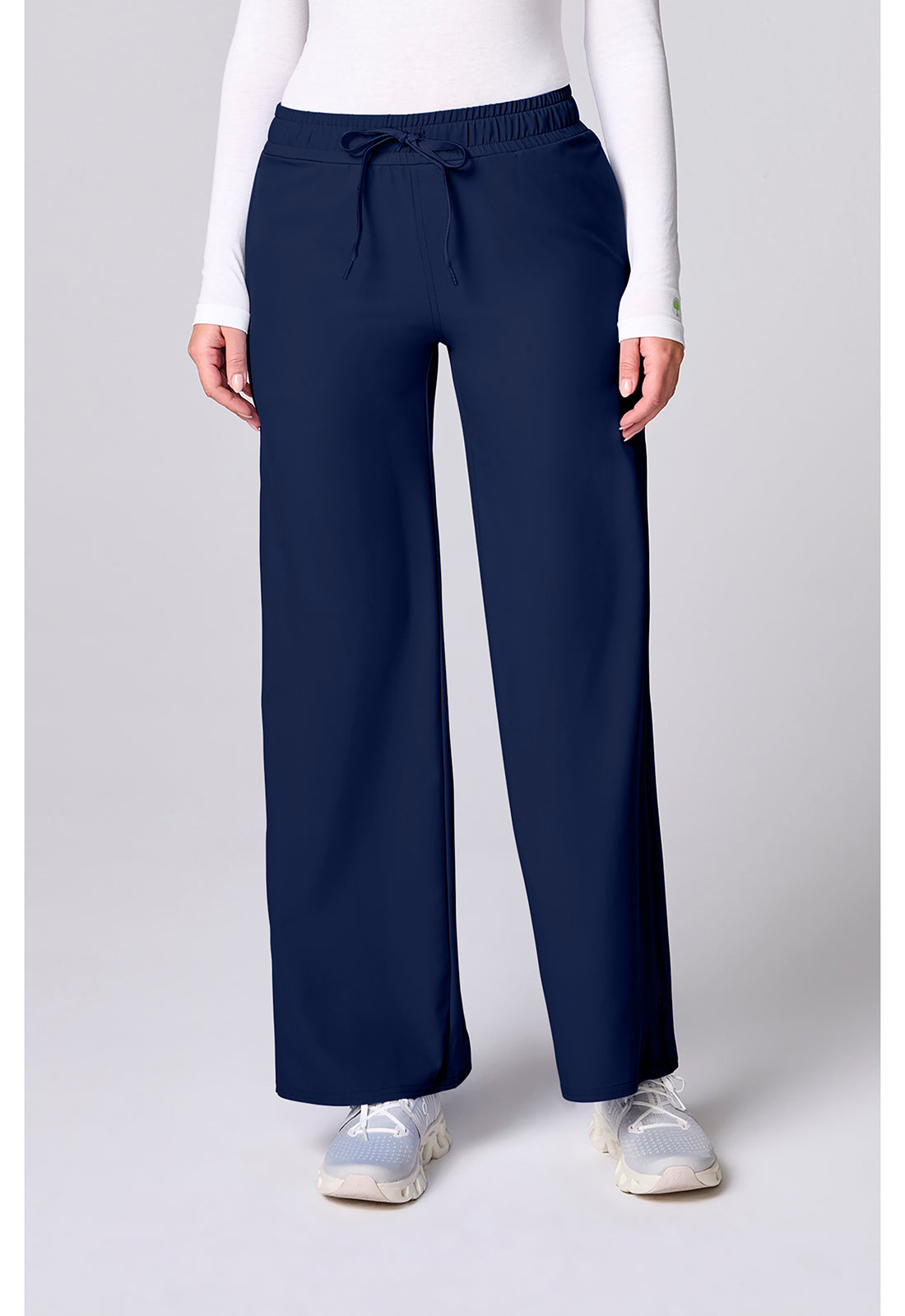Insight MC00009 Women's Wide Leg Scrub Pants Navy