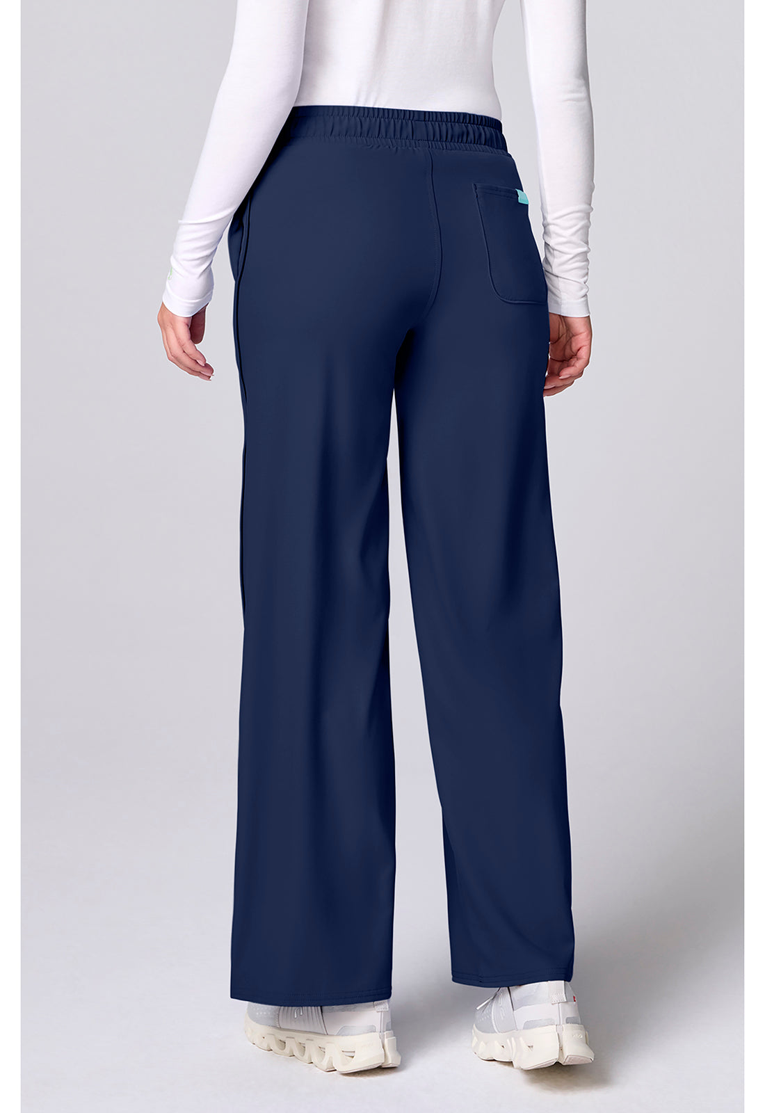 Insight MC00009 Women's Wide Leg Scrub Pants Navy
