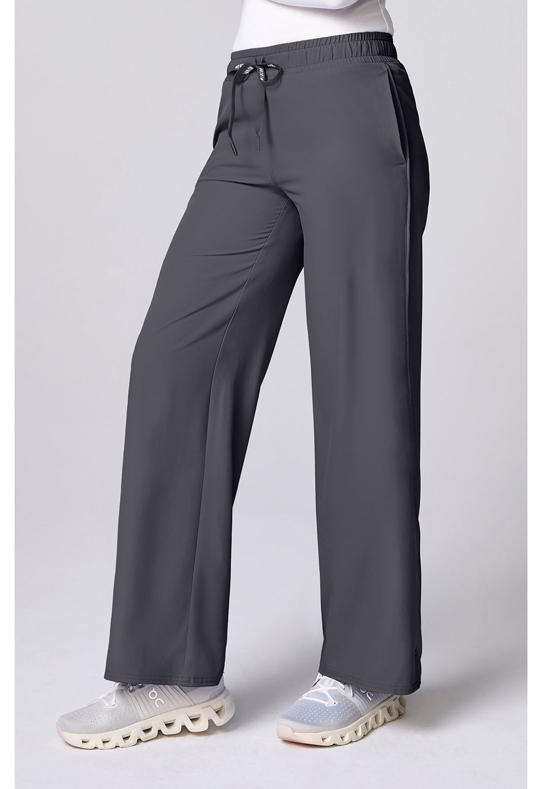 Insight MC00009 Women's Wide Leg Scrub Pants Pewter
