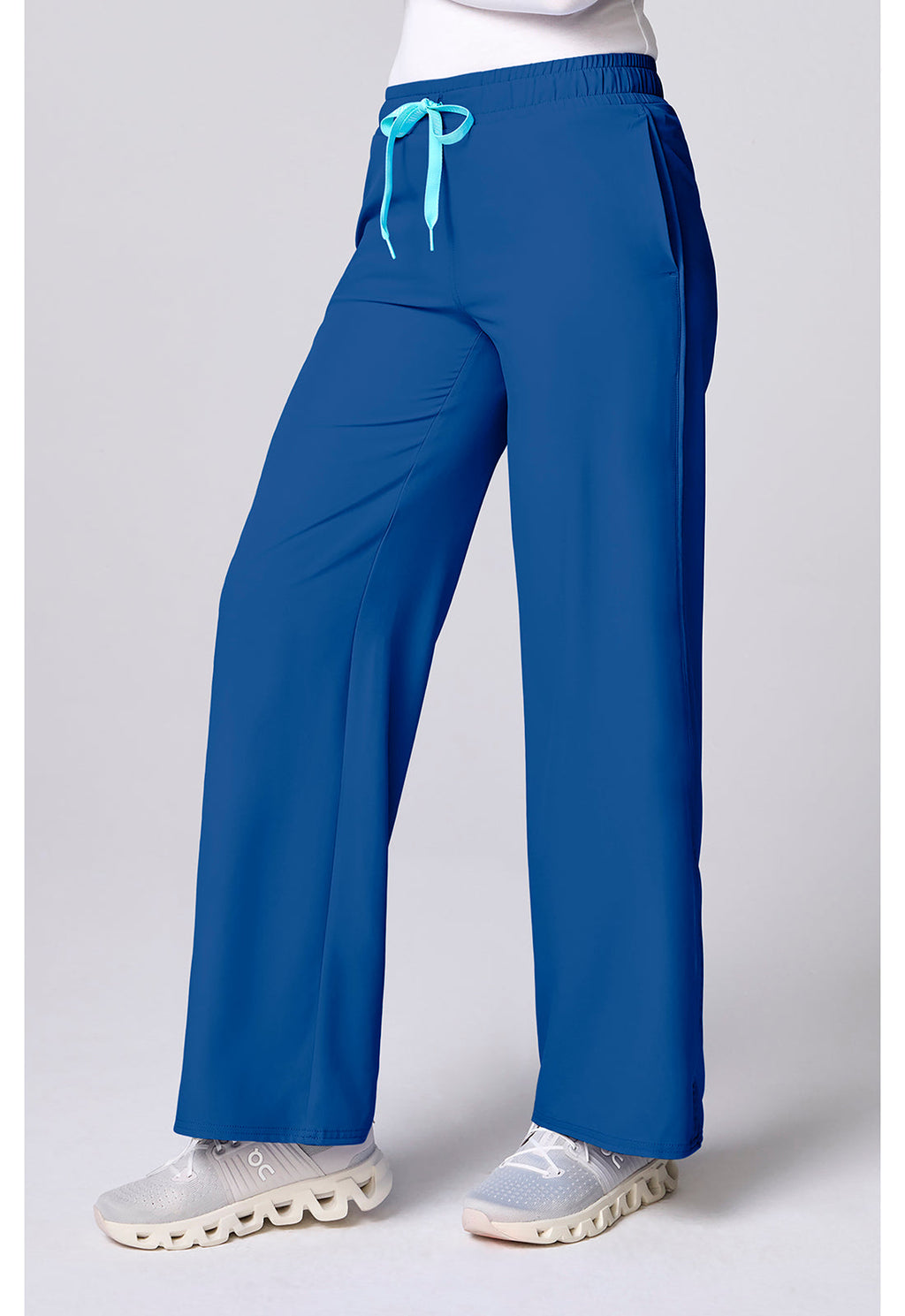 Insight MC00009 Wide Leg Pintuck Pants Royal