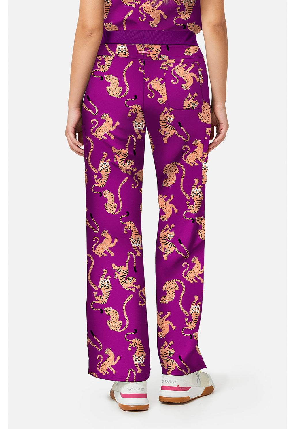 Amp MC00016 Women's Wide Leg Scrub Pants Into The Wild