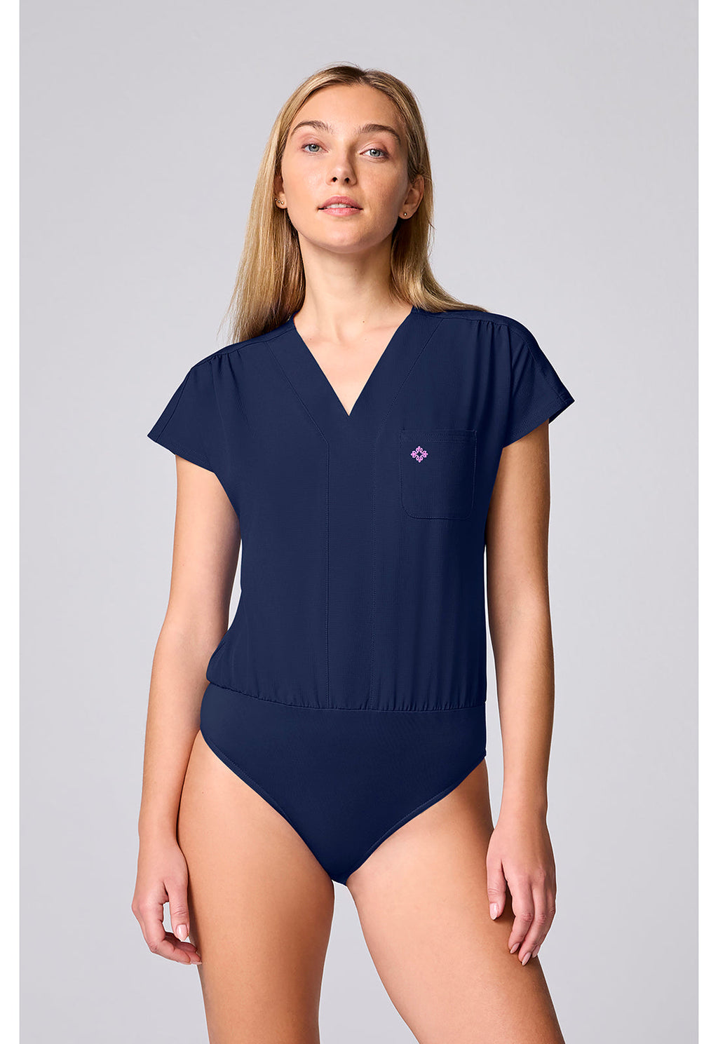 Amp MC00017 Women's One Pocket Bodysuit Navy