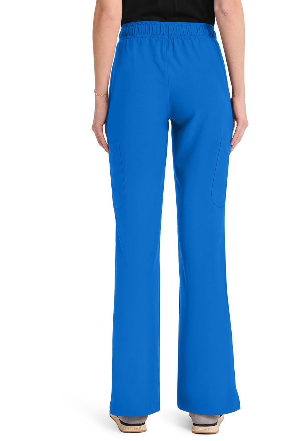 Insight MC010 Women's Mid Rise Flare Leg Pants Royal Image